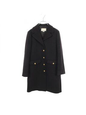 Gucci Double Black Wool Coat